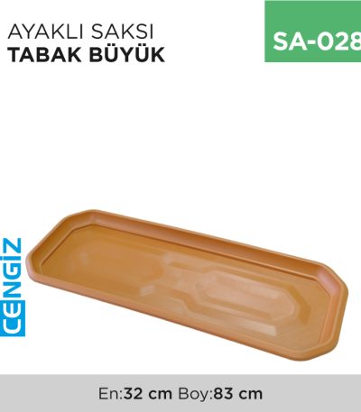 AYAKLI SAKSI BÜYÜK TABAK