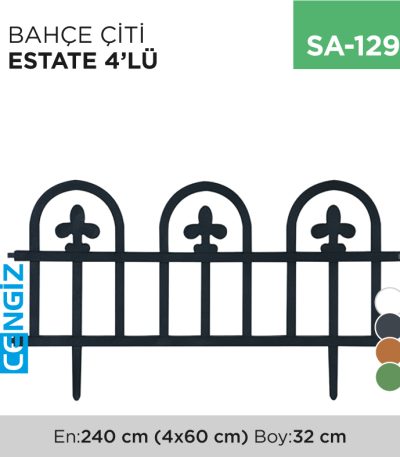 BAHÇE ÇİTİ ESTATE 4LÜ (5992)