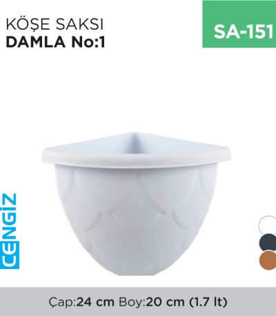 KÖŞE SAKSI DAMLA NO:1 (1.7 LT)