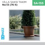 VİLLA SAKSI  TAKIM NO:13 (76 LT)(V513)