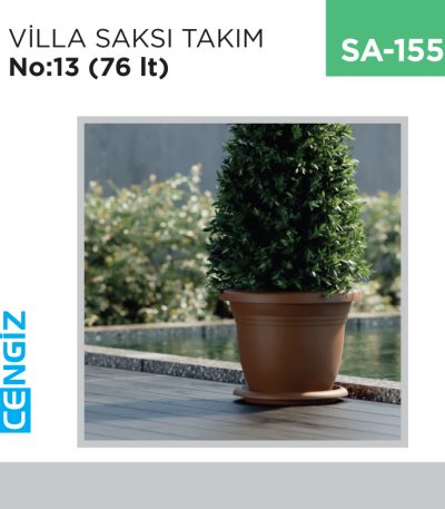 VİLLA SAKSI  TAKIM NO:13 (76 LT)(V513)