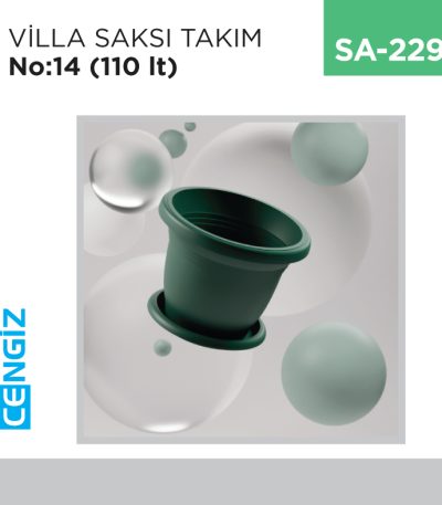 VİLLA SAKSI NO:14 TABAKSIZ (110 LT) (V514)