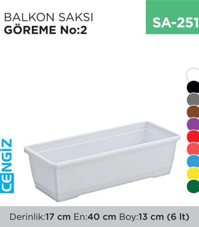 BALKON SAKSI GÖREME NO:2 (6 LT) (5855)