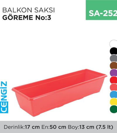 BALKON SAKSI GÖREME NO:3 (7.5 LT) (5860)