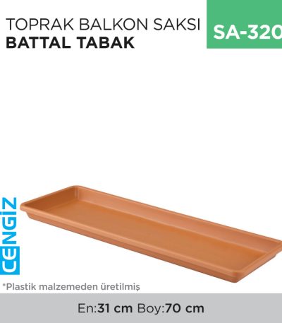 BALKON TOPRAK SAKSI BATTAL TABAK