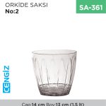 ORKİDE SAKSI NO:2 (1.5 LT) (OR02)