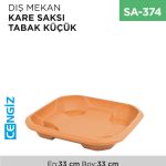 DIŞ MEKAN KARE KÜÇÜK TABAK (317 A)