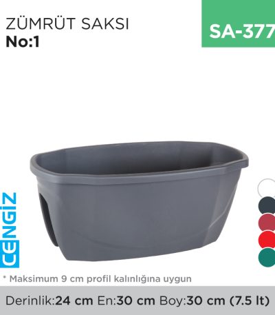 ZÜMRÜT SAKSI N0:1 (7.5 LT) (ZS 01)