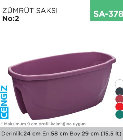 ZÜMRÜT SAKSI NO:2 (15.5 LT) (ZS 02)