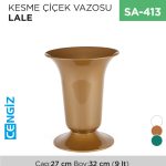 +KESME ÇİÇEK VAZOSU LALE (9 LT) (V001)