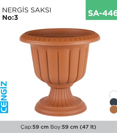 NERGİS SAKSI NO:3 (47 LT) (N003)