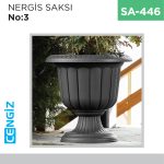 NERGİS SAKSI NO:3 (47 LT) (N003)