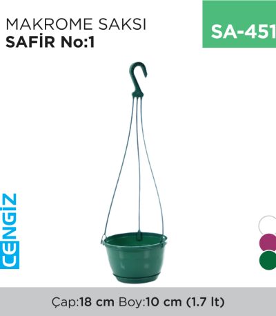 MAKROME SAKSI SAFİR NO:1 (1.7 LT) (SM01)