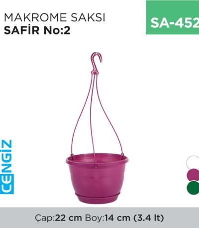 MAKROME SAKSI SAFİR NO:2 (3.4 LT) (SM02)