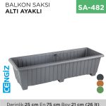 BALKON SAKSI ALTI AYAKLI (S230)