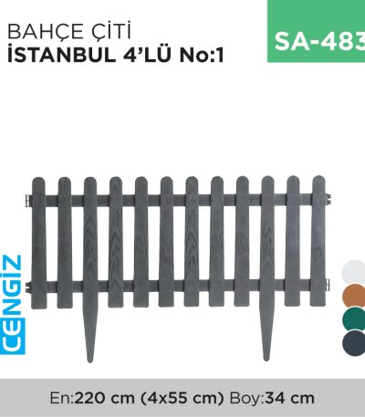 BAHÇE ÇİTİ İSTANBUL NO:1 4LÜ (İBÇ1)
