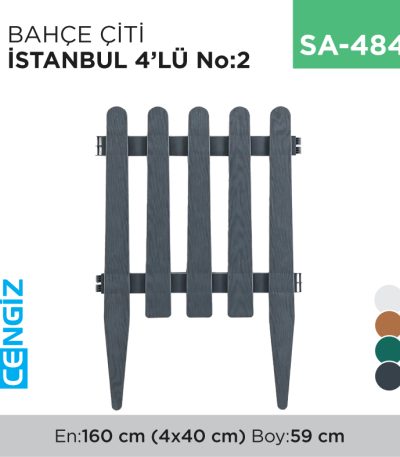 BAHÇE ÇİTİ İSTANBUL NO:2 4LÜ (İBÇ2)