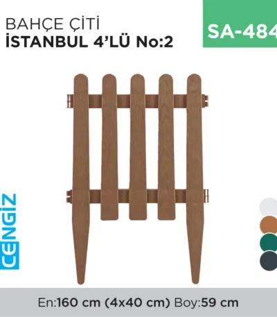 BAHÇE ÇİTİ İSTANBUL NO:2 4LÜ (İBÇ2)