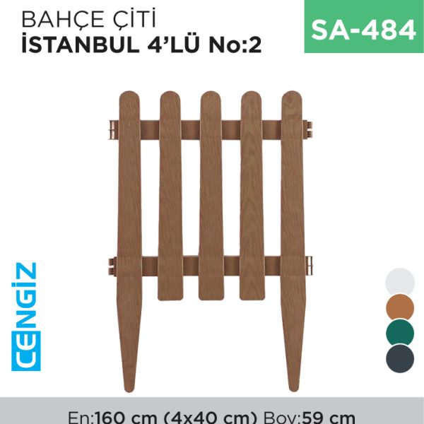 BAHÇE ÇİTİ İSTANBUL NO:2 4LÜ (İBÇ2)