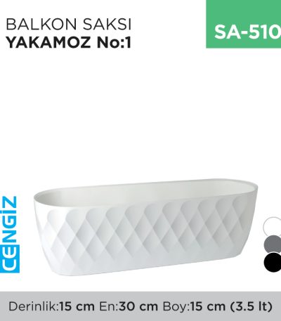 BALKON SAKSI YAKAMOZ NO:1 (3.5 LT) (KRS-471)