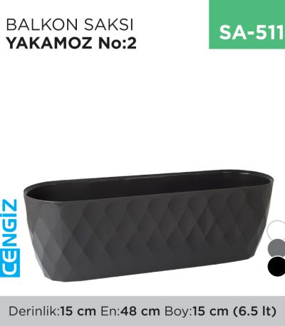 BALKON SAKSI YAKAMOZ NO:2 (6.5 LT) (KRS-472)