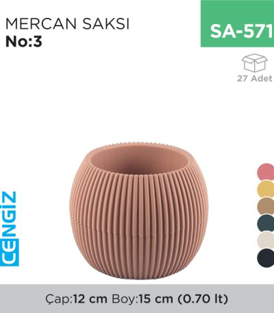 MERCAN SAKSI NO:3 (0.7 LT) (KRS-363)