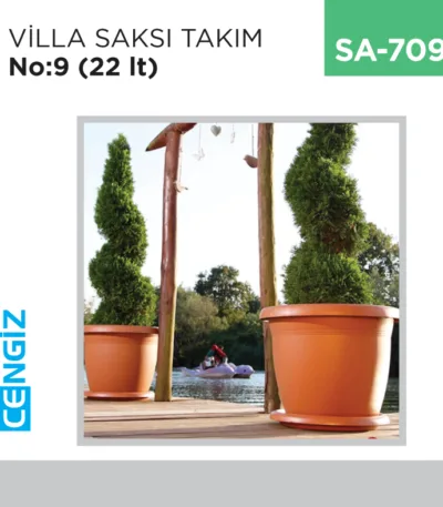 VİLLA SAKSI TAKIM NO:9  (22 LT) (V509)
