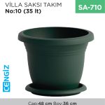 VİLLA SAKSI TAKIM  NO:10 (35 LT) (V510)