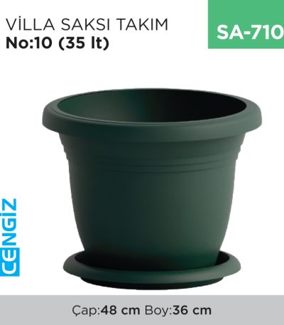 VİLLA SAKSI TAKIM  NO:10 (35 LT) (V510)