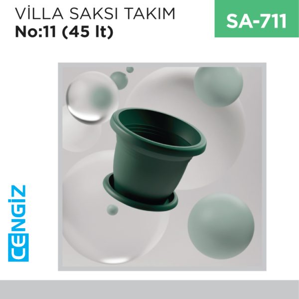 VİLLA SAKSI TAKIM NO:11 (45 LT) (V511)