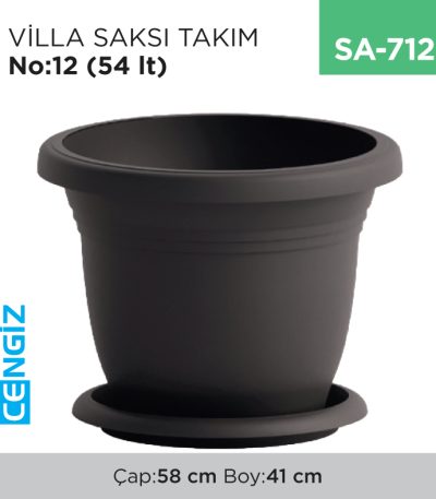 VİLLA SAKSI NO:12 (54 LT) (V512)