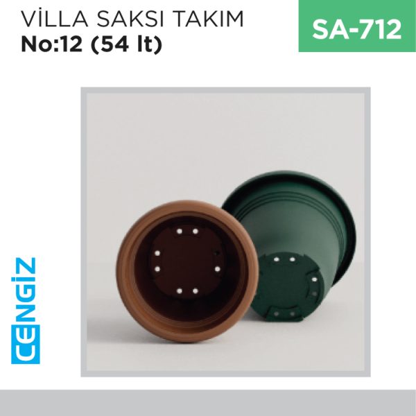 VİLLA SAKSI NO:12 (54 LT) (V512)