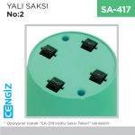 YALI SAKSI NO:2 TAKIM (1.7 LT) (YS02)