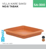 VİLLA KARE SAKSI NO:6 TABAK (VKT6)