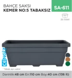 BAHÇE SAKSI KEMER NO:5(TABAKSIZ)(KBT0502102&amp;3)