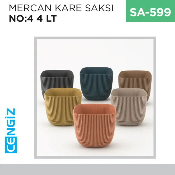 MERCAN KARE SAKSI NO:4 (4 LT)  (KRS-384)