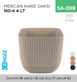 MERCAN KARE SAKSI NO:4 (4 LT)  (KRS-384)