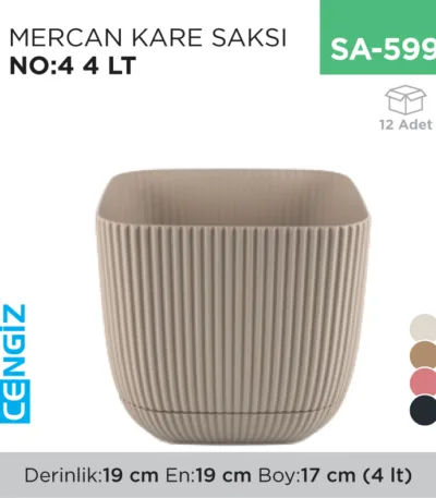 MERCAN KARE SAKSI NO:4 (4 LT)  (KRS-384)