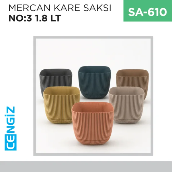 MERCAN KARE SAKSI NO:3 1.8 LT (KRS-383)