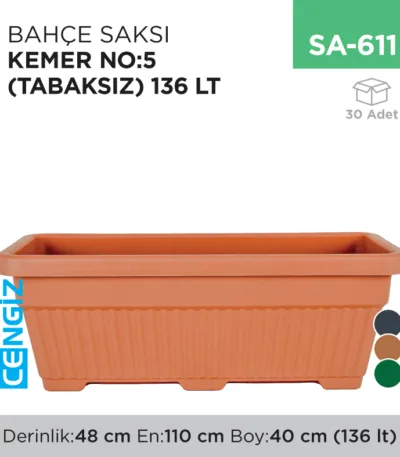 BAHÇE SAKSI KEMER NO:5(TABAKSIZ)(KBT0502102&amp;3)