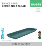 BAHÇE SAKSI KEMER NO:3 TABAK (KBS3)
