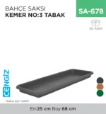BAHÇE SAKSI KEMER NO:3 TABAK (KBS3)