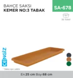 BAHÇE SAKSI KEMER NO:3 TABAK (KBS3)
