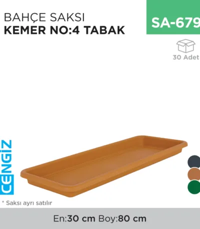 BAHÇE SAKSI KEMER NO:4 TABAK (KBS4)