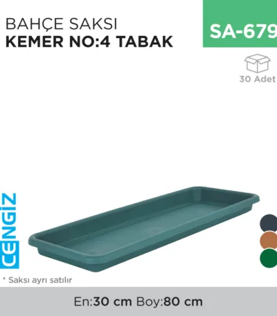 BAHÇE SAKSI KEMER NO:4 TABAK (KBS4)