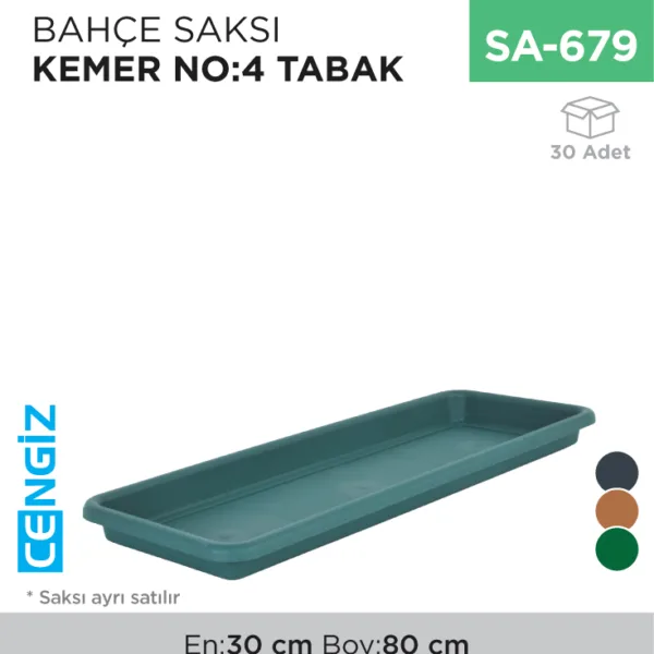 BAHÇE SAKSI KEMER NO:4 TABAK (KBS4)