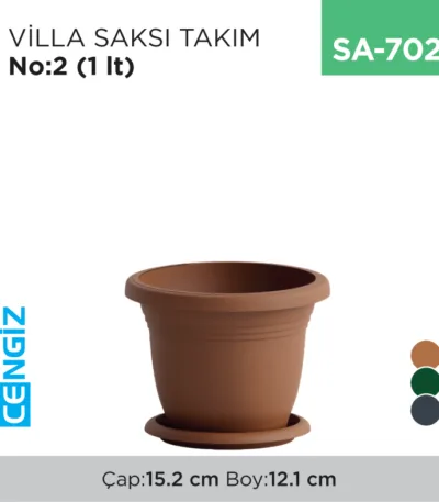 VİLLA SAKSI TAKIM NO:2  (1 LT) (V502)