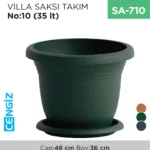 VİLLA SAKSI TAKIM  NO:10 (35 LT) (V510)