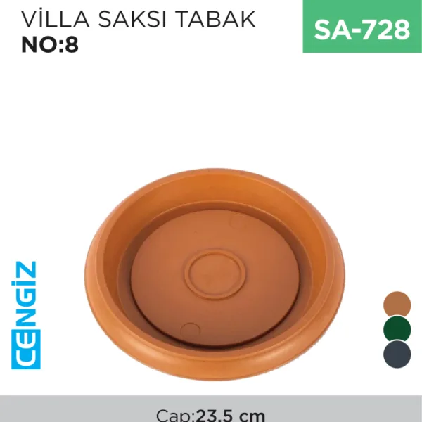 VİLLA SAKSI NO:8 TABAK